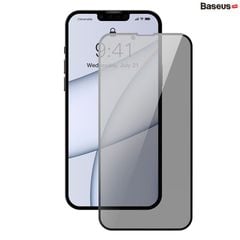 Kính cường lực Baseus 0.23mm curved-screen tempered glass screen protector with crack-resistant edges For iP 13 2021(2pcs/pack+Pasting Artifact)