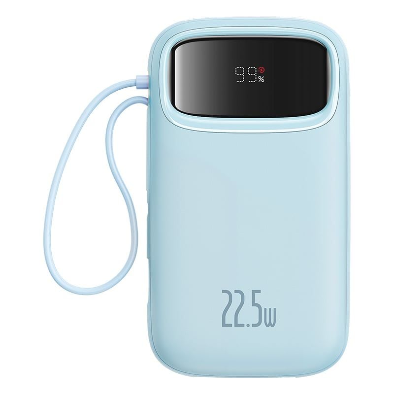 Pin Dự Phòng Sạc Nhanh Baseus Qpow2 Dual-Cable Digital Display 22.5W (10000mAh / 20000mAh)