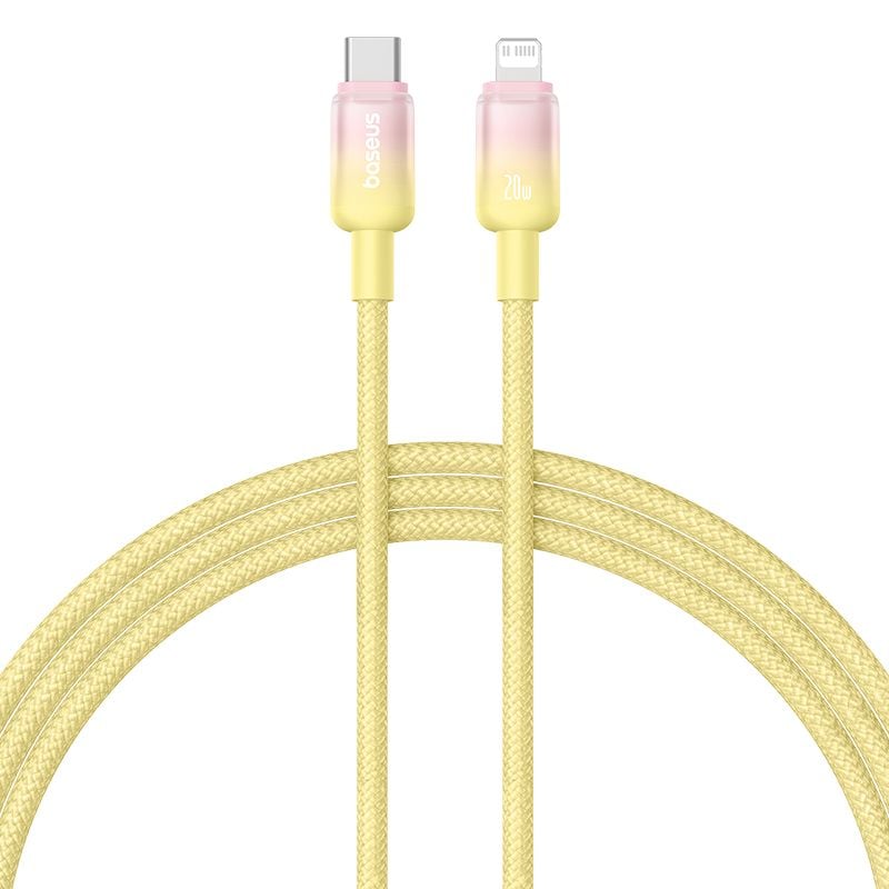 Cáp Sạc Nhanh C to Lightning Baseus Discolor Series 20W (480Mbps)