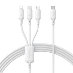Cáp Sạc Nhiều Đầu Đa Năng Baseus Silky One-for-Three C to M+L+C 100W (1.5m, 480Mbps)