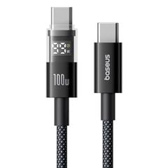 Cáp Sạc Nhanh C to C Baseus Display 2 100W (Digital Display, 480Mbps)