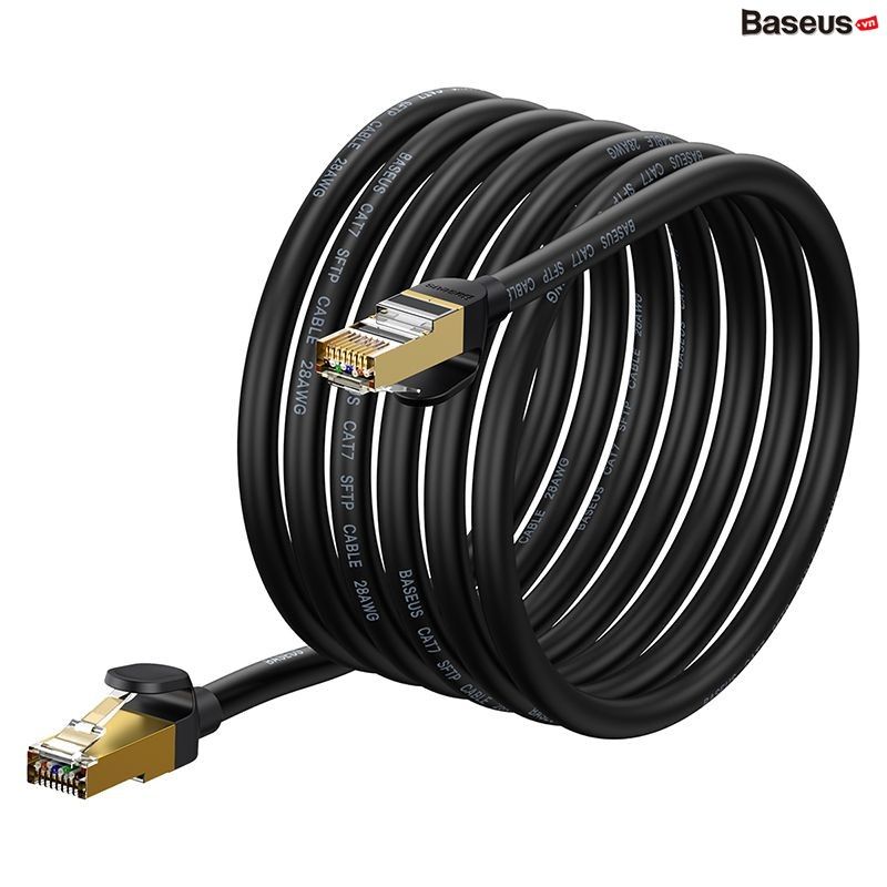 Cáp Mạng 2 Đầu LAN Baseus High Speed 7 types of RJ45 10Gigabit network cable (round cable)