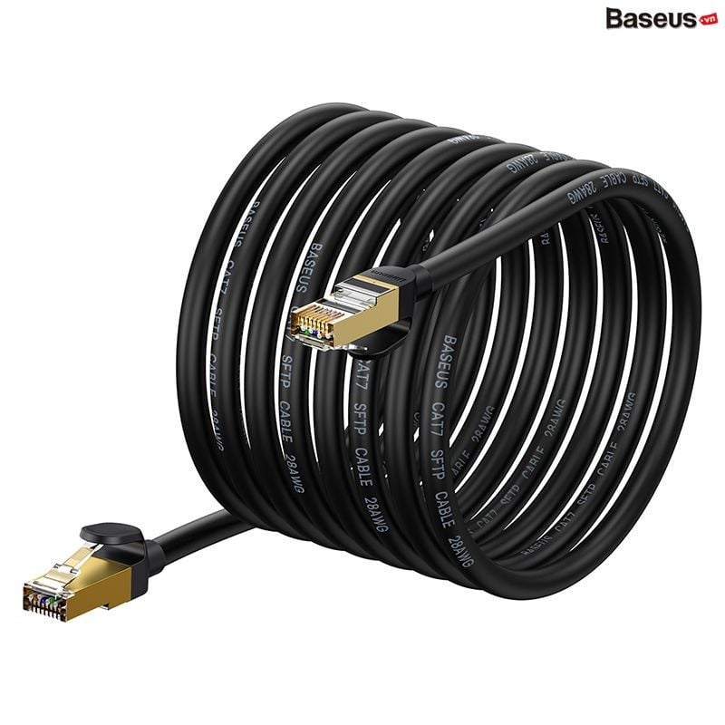 Cáp Mạng 2 Đầu LAN Baseus High Speed 7 types of RJ45 10Gigabit network cable (round cable)