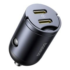 Tẩu Sạc Cho Ô Tô Baseus Tiny Star Mini 30W (USB+Type-C / 2*Type-C)