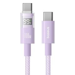 Cáp Sạc Nhanh C to C Baseus Display 2 100W (Digital Display, 480Mbps)