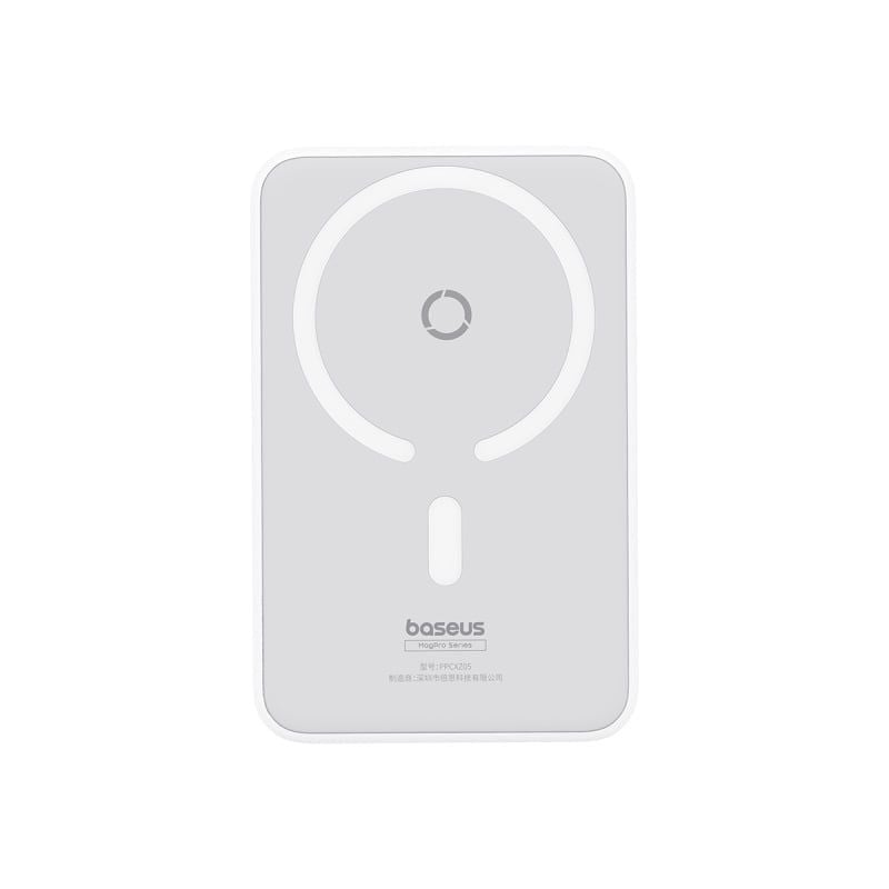 Pin sạc không dây Baseus MagPro 5000mAh 20W – Nam châm, chân đế giữ máy, sạc nhanh, box China