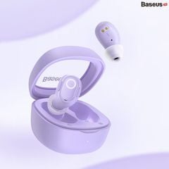Tai nghe không dây Baseus Bowie WM02 – Bluetooth 5.3, 25h, nhỏ gọn, thời trang, điều khiển qua ứng dụng