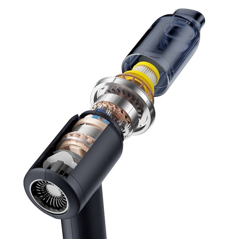 Máy Hút Bụi Cầm Tay Baseus AT Car (45W, 5000pa, 2000mAh*2pcs, <75dB)