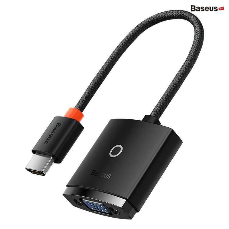 Hub Chuyển Đổi Kết Nối Baseus Lite Series Adapter HDMI to VGA