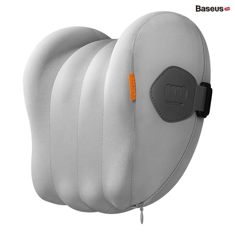 Gối tựa đầu ô tô Baseus ComfortRide – Cotton mềm, đệm lưng 3D, hỗ trợ cột sống, êm ái & thoáng khí