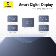 Pin Dự Phòng Baseus PicoGo with Digital Display 10000mAh 20W (Kèm cáp C to C 60W 30cm)
