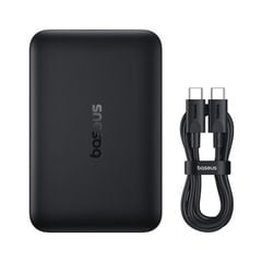 Pin sạc không dây Baseus EnerFill FM11 – 10000mAh, 22.5W, sạc không dây 15W, kèm cáp C to C 60W, siêu nhỏ gọn