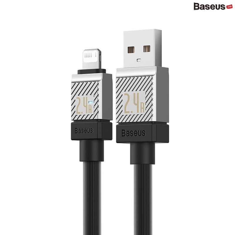 Cáp Sạc Nhanh Baseus CoolPlay Series Usb A to Lightning 2.4A Cho iPhone iPad (Fast Charging Cable Data)