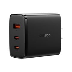Củ Sạc Nhanh Baseus Cube Pro Fast Charger 2C+U 65W (Kèm Cáp Baseus Pudding Series C to C 100W)