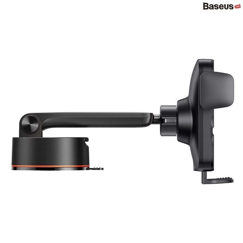 Bộ Đế Giữ Điện Thoại Tích Hợp Sạc Không Dây Baseus Wisdom Auto Alignment Car Mount Wireless Charger (QI 15W)