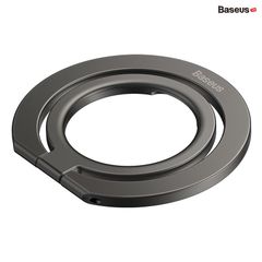 Giá đỡ MagSafe Baseus Halo Series – Vòng kim loại gập, hút nam châm, dùng cho iPhone 12/13 và phụ kiện Apple