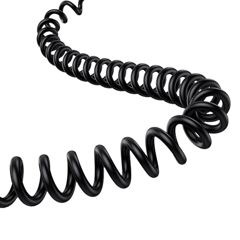 Tẩu Sạc Cho Ô Tô Baseus Circular Plastic Car Charger 60W (With 1.4m Spring Cable)