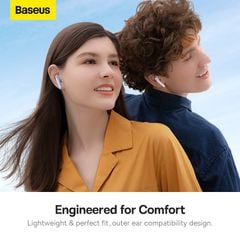 Tai Nghe Bluetooth Baseus WX5 True Wireless Earphone 4-Mic ENC Call Earbuds 30 Hours (Bluetooth 5.3, 0.06' Low Latency TWS Earphones)