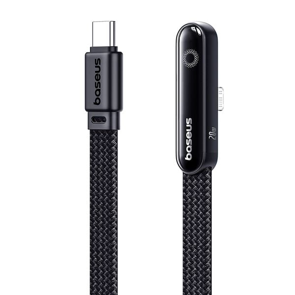 Cáp Sạc Nhanh C to Lightning Baseus MVP 3 20W (480Mbps, 90° Elbow Design)