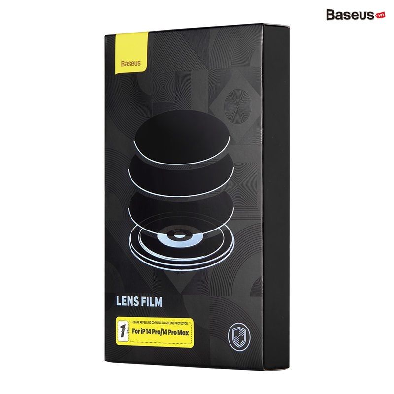 Kính Cường Lực Chống Trầy Cho Camera Baseus Glare Repelling Corning Glass Lens Protector Cho iPhone 14/16 Series