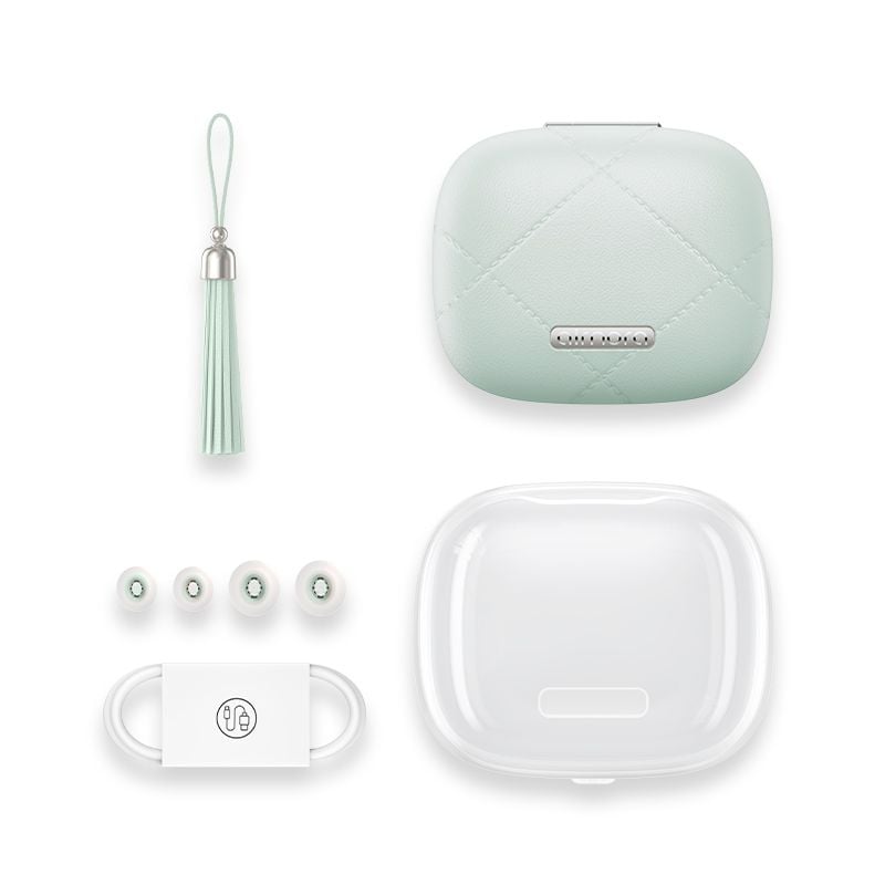 Tai Nghe Không Dây TWS Baseus AirNora 3 ANC (Bluetooth v5.4, 6.5H, -45db Noise Cancellation, 4-Mic ENC)