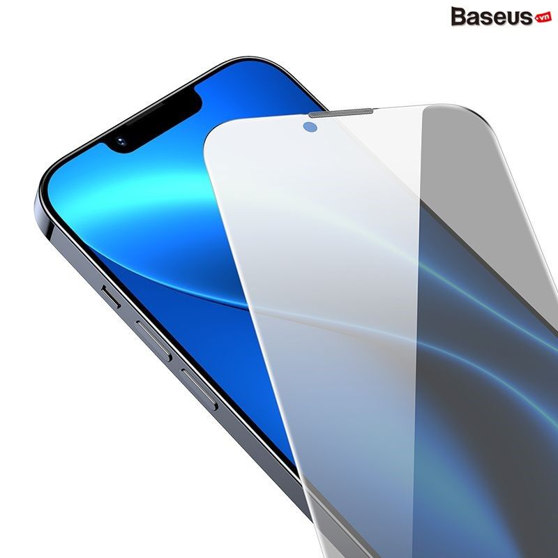 Kính Cường Lực Chống Nhìn Trộm Siêu Rõ Nét Baseus 0.3mm Crystal Shatter-Resistant Privacy Protection All-Tempered-Glass Screen Protector Cho iPhone X 11/11 Pro PACK OF 2