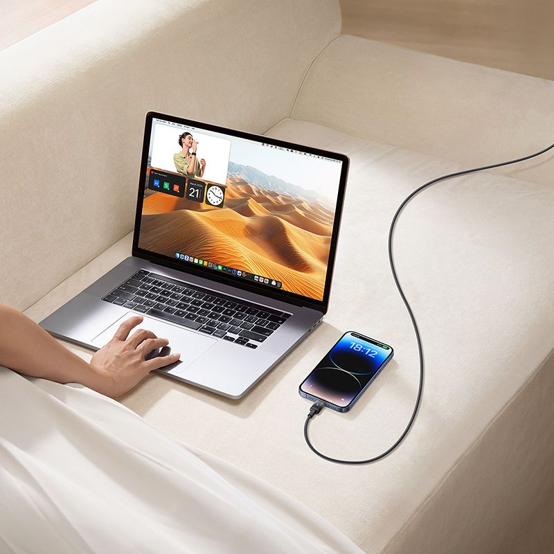 Cáp Sạc Nhanh USB to Lightning Baseus Discolor Series 2.4A (480Mbps)
