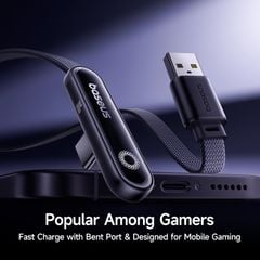 Cáp Sạc Nhanh USB to Type-C Baseus MVP 3 100W (480Mbps, 90° Elbow Design)