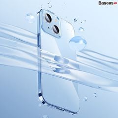 Ốp Lưng Siêu Mỏng Mặt Kính Trong Suốt Baseus Crystal Series Ultra-Thin Case Cho iPhone 14 series