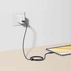 Cáp Sạc Nhanh USB to Type-C Baseus Discolor Series 100W (480Mbps)