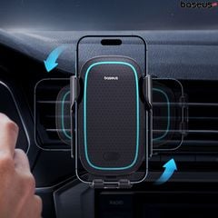 Giá Đỡ Điện Thoại Ô Tô Baseus Milky Way Pro Series Wireless Charging Electric Car Mount Phone Holder 15W