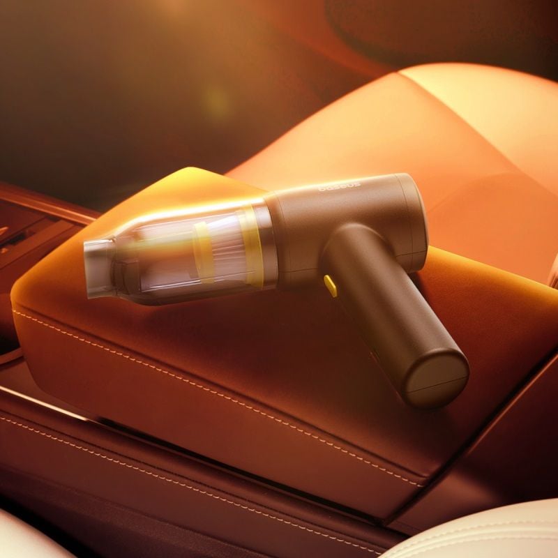 Máy Hút Bụi Cầm Tay Baseus AT Car (45W, 5000pa, 2000mAh*2pcs, <75dB)