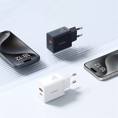 Củ Sạc Nhanh Baseus Cube Fast Charger C+U 20W