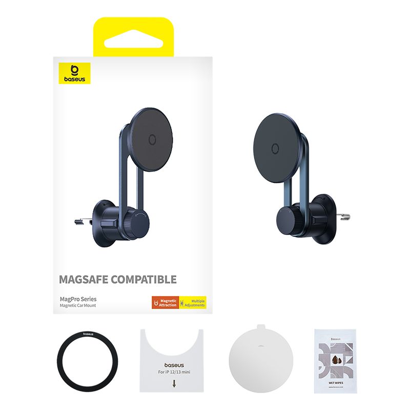 Đế Giữ Ô Tô Baseus MagPro Series Magnetic Car Mount Cosmic Black