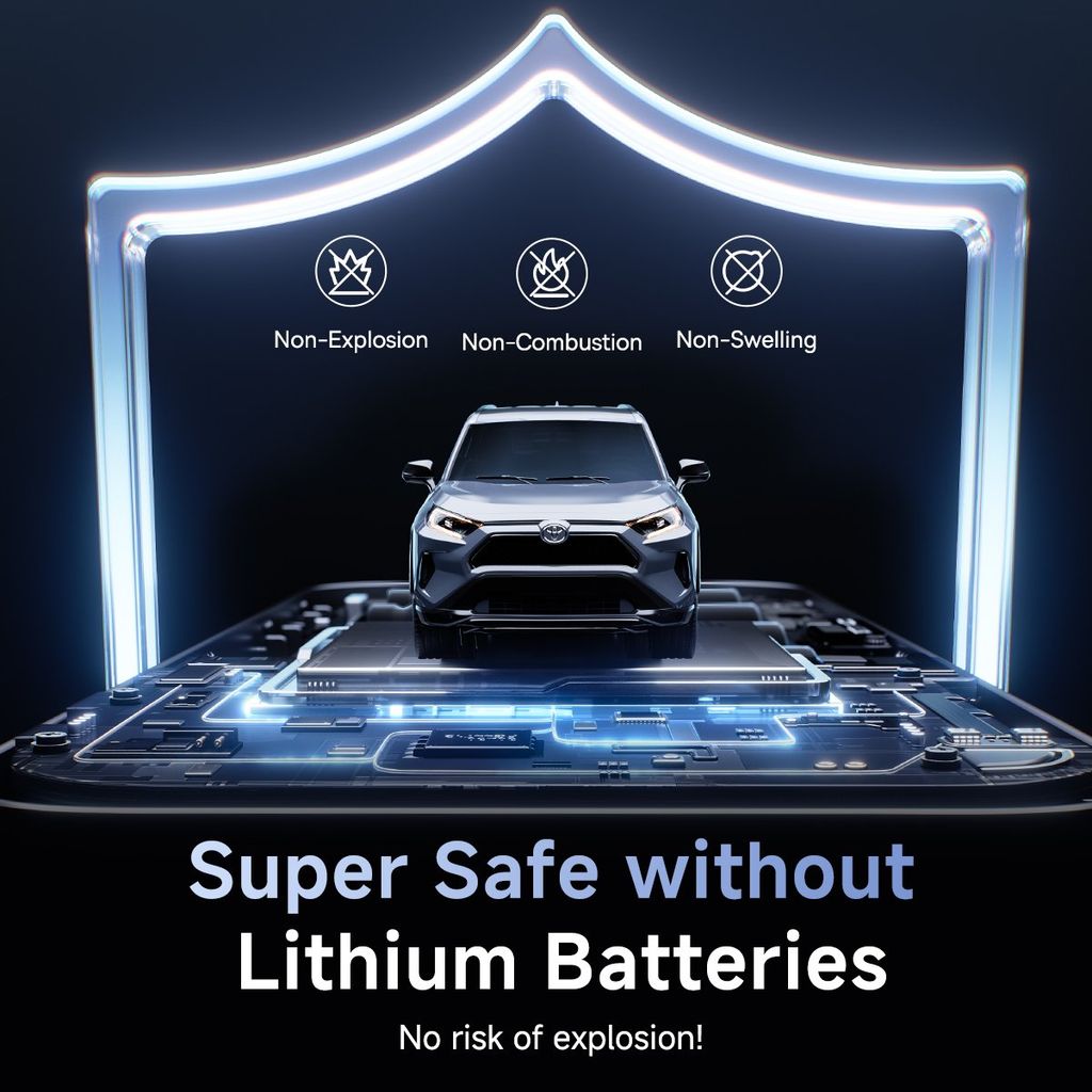 Bộ Kích Bình Siêu Tụ Cho Ô Tô Baseus PrimeTrip VJ1 Supercapacitor 1200A (1200A Peak Current, -20~70C Temperature Resistance)