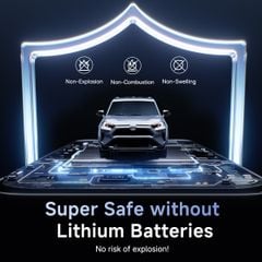Bộ Kích Bình Siêu Tụ Cho Ô Tô Baseus PrimeTrip VJ1 Supercapacitor 1200A (1200A Peak Current, -20~70C Temperature Resistance)