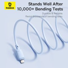 Cáp Sạc Nhanh Baseus Silky Series USB to Lightning 2.4A (480Mbps)