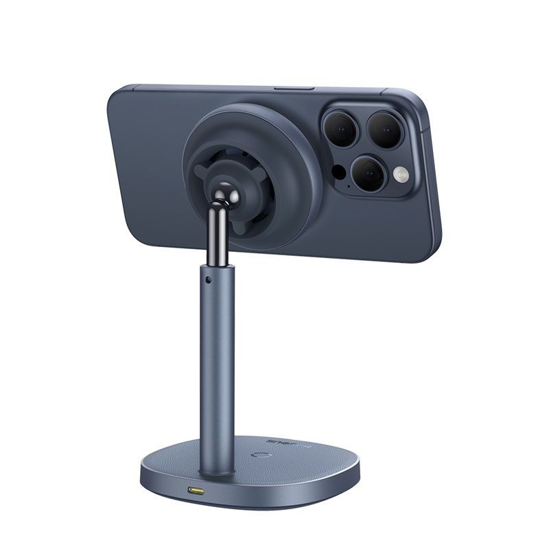 Đế Sạc Đứng Không Dây Baseus Orbit 2 Pro Air-Cooled 2-in-1 Qi2 20W (with MagSafe)