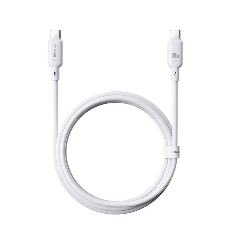 Cáp Sạc Nhanh Baseus Silky Series C to C 100W (480Mbps)