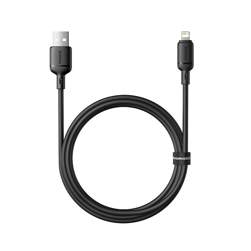 Cáp Sạc Nhanh Baseus Silky Series USB to Lightning 2.4A (480Mbps)