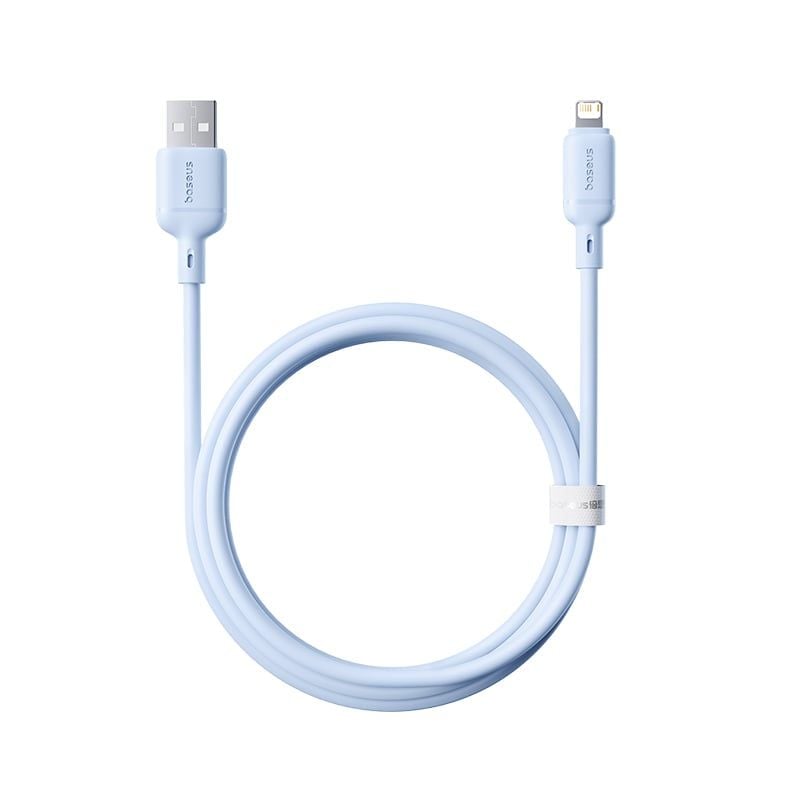 Cáp Sạc Nhanh Baseus Silky Series USB to Lightning 2.4A (480Mbps)