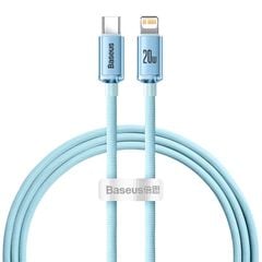 Cáp sạc nhanh Baseus Crystal Shine USB/Type-C to Lightning, PD 20W – Siêu bền, truyền dữ liệu tốc độ cao