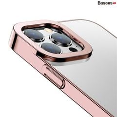 Ốp lưng nhựa cứng trong suốt Baseus Glitter Case dùng cho iPhone 13/13 Pro/13 Promax 2021