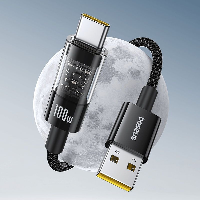 Cáp Sạc Nhanh Baseus Gem USB to C 100W (Fast-Charging Data Cable)