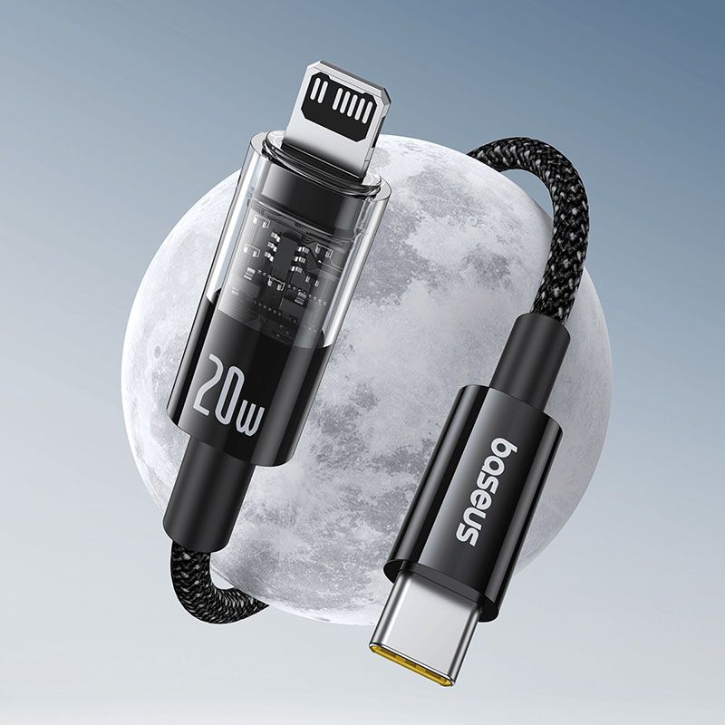 Cáp Sạc Nhanh Baseus Gem C to Lightning 20W (Fast-Charging Data Cable)