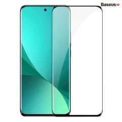 Kính Cường Lực Cao Cấp Siêu Bảo Vệ Baseus 0.25mm Full Screen Curved Surface Full Rubber Tempered Glass Film for XIAOMI MI12/12X