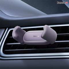 Đế Giữ Điện Thoại Trên Ô Tô Nhỏ Gọn Baseus Steel Cannon 2 Air Outlet Car Mount