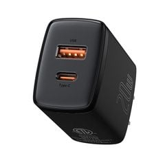 Cốc sạc nhanh siêu nhỏ gọn Baseus Compact Quick Charger 20W (USB + Type C Dual Port, 20W PD/QC 3.0 Multi Quick Charge Support)