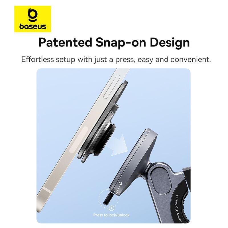 Giá Đỡ Điện Thoại Gắn Trên Xe Đạp Baseus PrimeTrip Series (Stick-on Type)