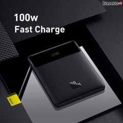 100W Pin Sạc Dự Phòng Siêu Nhanh Cho Điện Thoại, Laptop Baseus Blade Power Digital Display Fast Charging Power bank 20000mAh 100W